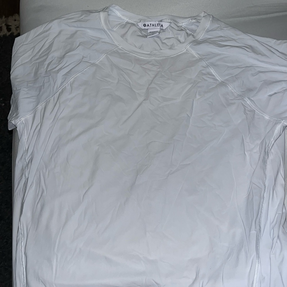 White athleta top